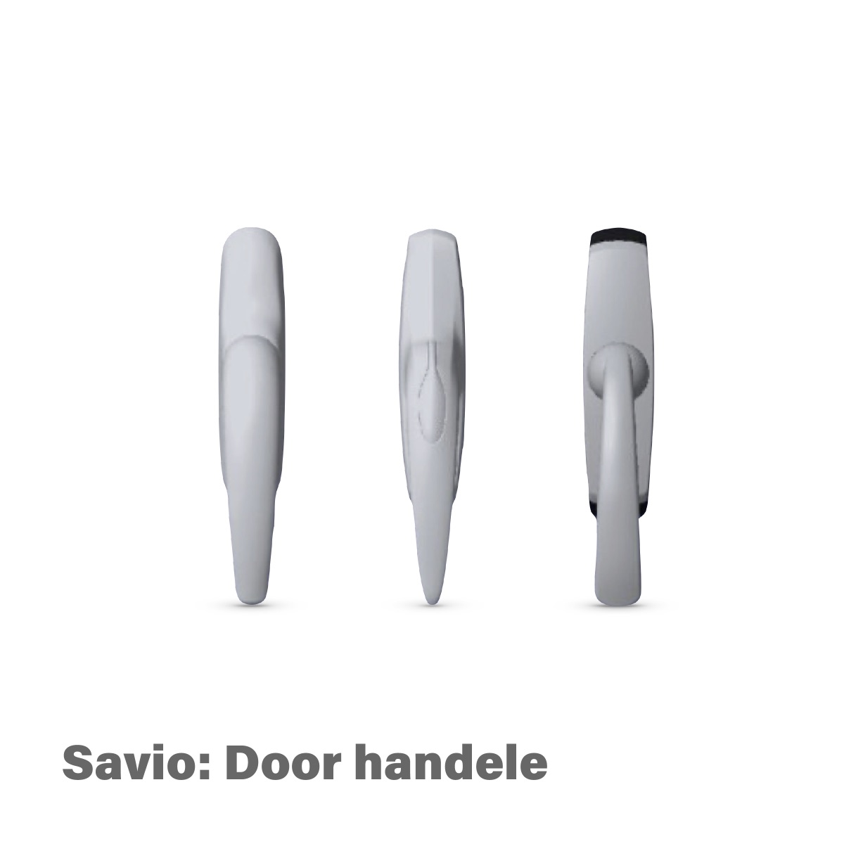 Savio Door Handle industrial design by Vladimir Bozanic